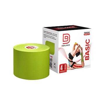 Кинезио Тейп BBalance Kinesiology Tape Premium Quality 5см/5м