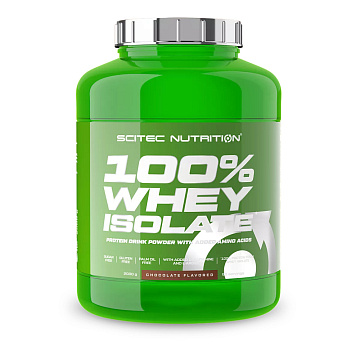 Сывороточный изолят Scitec Nutrition 100% Whey Isolate 1816 г