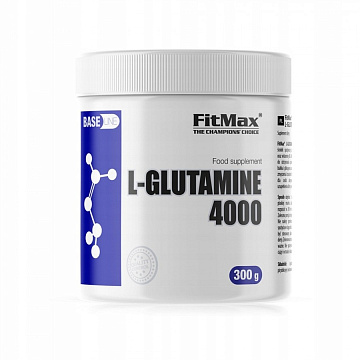 Глютамин FitMax Base L-Glutamine 4000 300 г