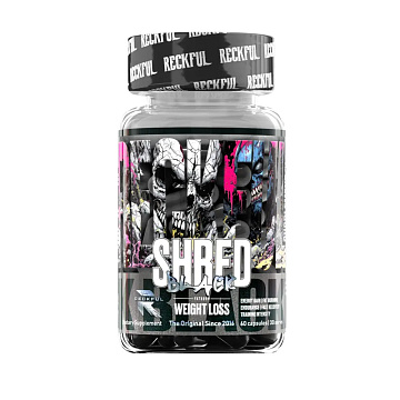 Жиросжигатель Reckful ® SHRED Black 60 капсул
