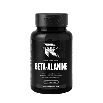 Бета- Аланин ReckFul Beta- Alanine 120 капсул