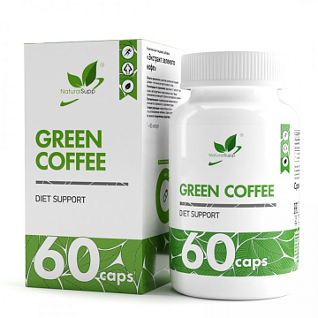 Экстракт зеленого кофе NaturalSupp Green Coffee Extract 60 капсул
