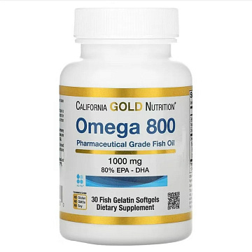 Ультра омега 3 California Gold Ultra Omega 800 30 капсул