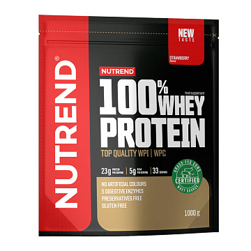 Протеин сывороточный Nutrend 100% Whey Protein 1000 г