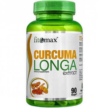 Куркумин FitMax Curcuma Ionga 90 капсул