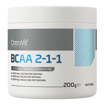 БЦАА OstroVit BCAA 2-1-1 (Лимон) 200 г