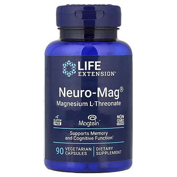 Магний Треонат Life Extension Neuro-Mag 90 капсул