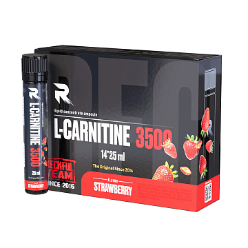 Жидкий Л- карнитин ReckFul ® L- Carnitine 3500 SHOT 25 мл