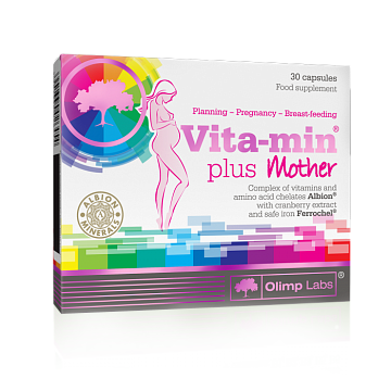 Женские витамины Olimp Labs Vita-Min Plus Mother 30 капсул