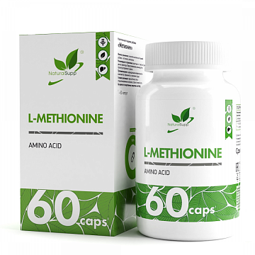 Л-Метионин NaturalSupp L-Methionine 60 капсул