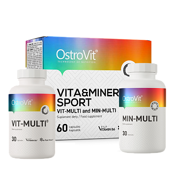 Витаминно-минеральный комплекс OstroVit Vit&Minerals Sport 60 капсул
