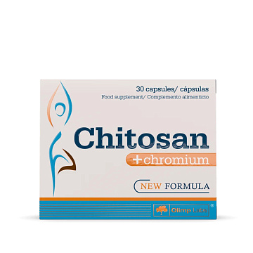 Хитозан + хром Olimp Labs Chitosan + chromium 30 капсул