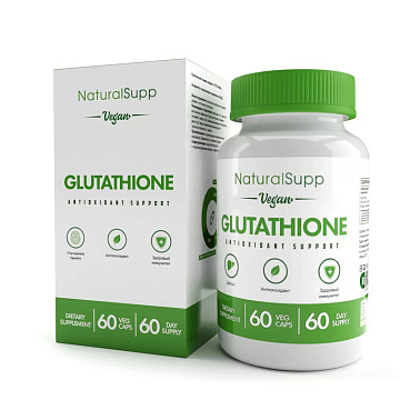 Глутатион NaturalSupp Glutathione 60 капсул