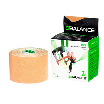 Кинезио Тейп BBalance Kinesiology Tape LITE 5см/5м