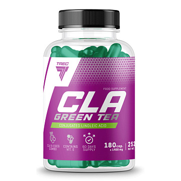 Конъюгированная линолевая кислота Trec Nutrition CLA + Green Tea 90 капсул