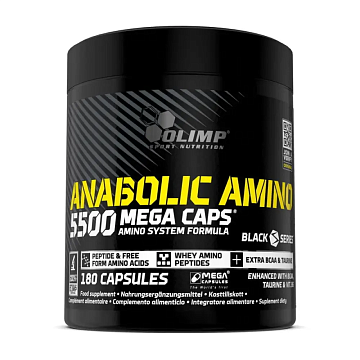 Аминокомплекс Olimp Labs ANABOLIC AMINO 5500 180 капсул