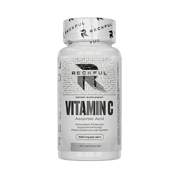 Витамин Ц ReckFul Vitamin C 500 мг 60 капсул