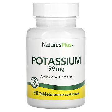 Калий NaturesPlus Potassium 99 мг. 90 табл.